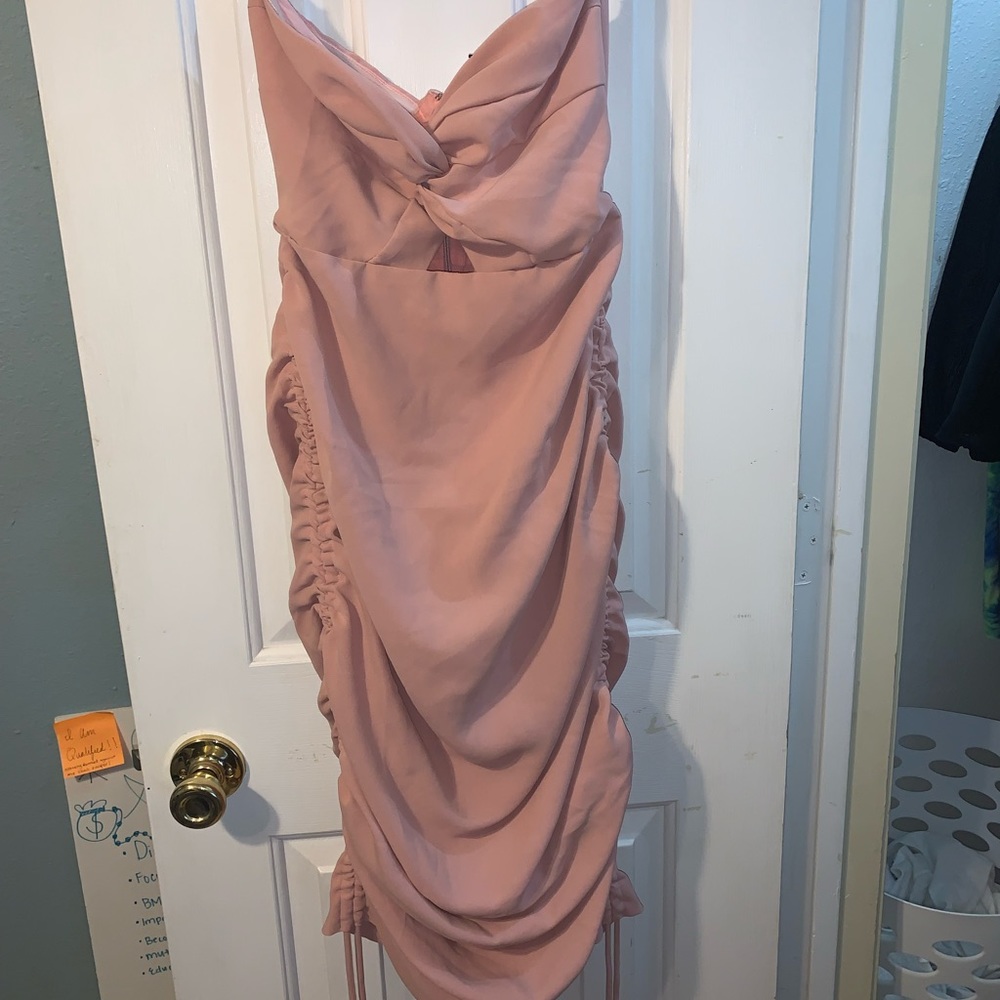 Pink dress